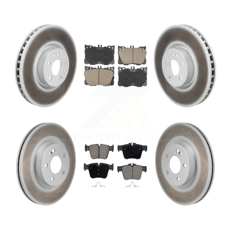 Transit Auto KGC-102725 Disc Brake Kit for 2016-2023 Mercedes-Benz C43 AMG, Mercedes-Benz GLC350e and More - Front and Rear
