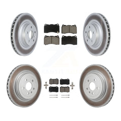 Transit Auto KGC-102727 Disc Brake Kit for 2012-2016 Tesla S - Front and Rear