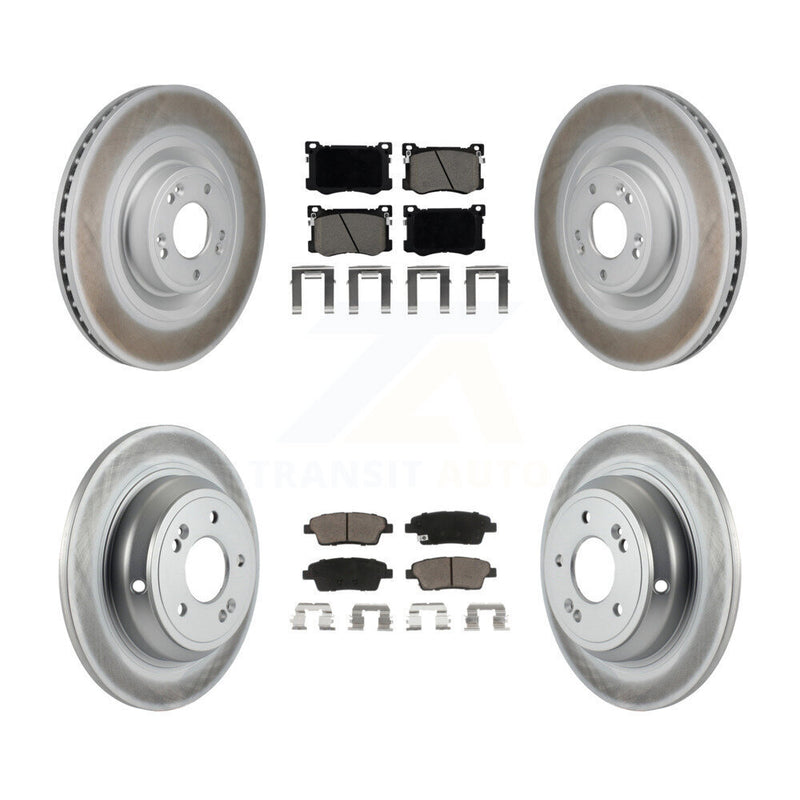 Transit Auto KGC-102731 Disc Brake Kit for 2015-2017 Genesis G80, Hyundai Genesis - Front and Rear