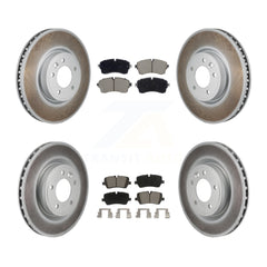 Transit Auto KGC-102732 Disc Brake Kit for 2018-2020 Land Rover Discovery, Land Rover Range Rover - Front and Rear