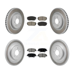 Transit Auto KGC-102735 Disc Brake Kit for 2022-2023 Hyundai Ioniq 6, Kia EV6, Hyundai Ioniq 5 - Front and Rear