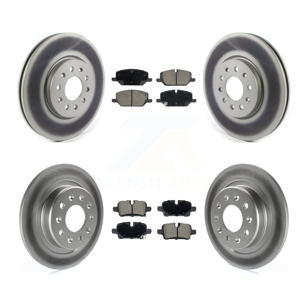 Transit Auto KGC-102736 Disc Brake Kit for 2021 Chevrolet Equinox, GMC Terrain - Front and Rear