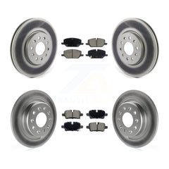 Transit Auto KGC-102736 Disc Brake Kit for 2021 Chevrolet Equinox, GMC Terrain - Front and Rear