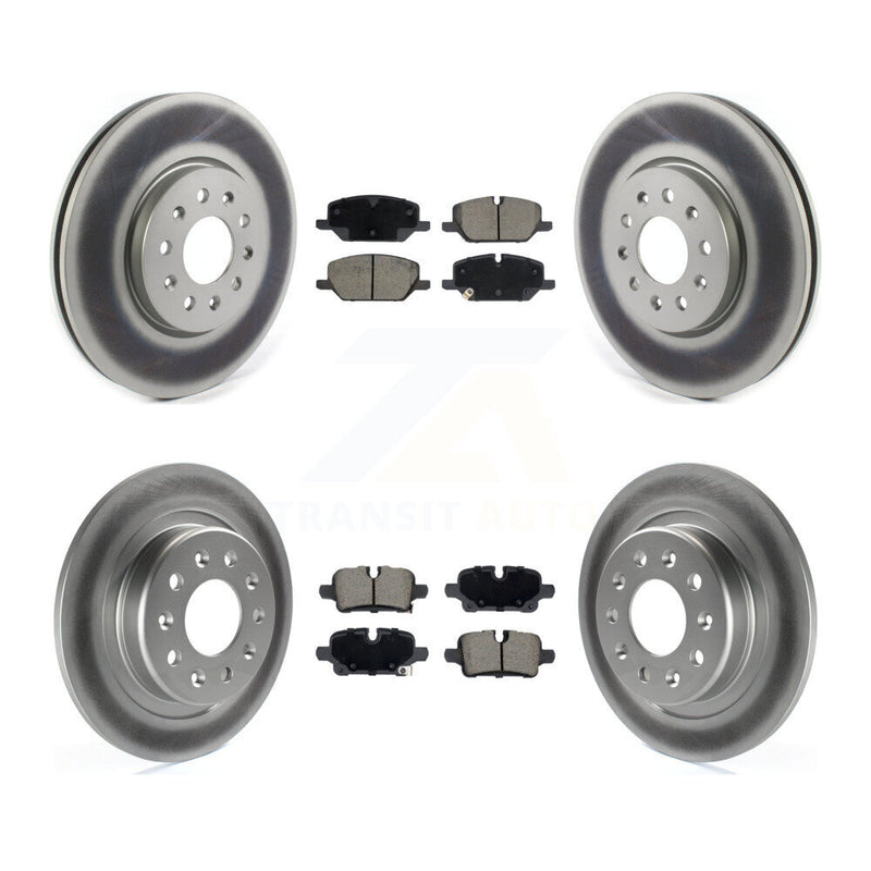 Transit Auto KGC-102736 Disc Brake Kit for 2021 Chevrolet Equinox, GMC Terrain - Front and Rear