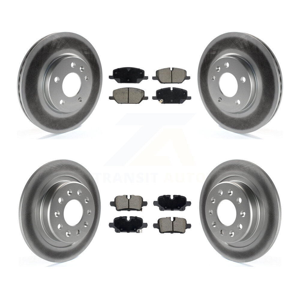 Transit Auto KGC-102737 Disc Brake Kit for 2022-2023 GMC Terrain - Front and Rear