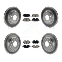 Transit Auto KGC-102737 Disc Brake Kit for 2022-2023 GMC Terrain - Front and Rear