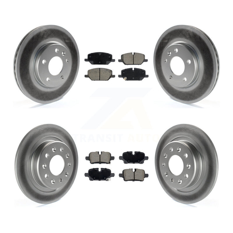 Transit Auto KGC-102737 Disc Brake Kit for 2022-2023 GMC Terrain - Front and Rear