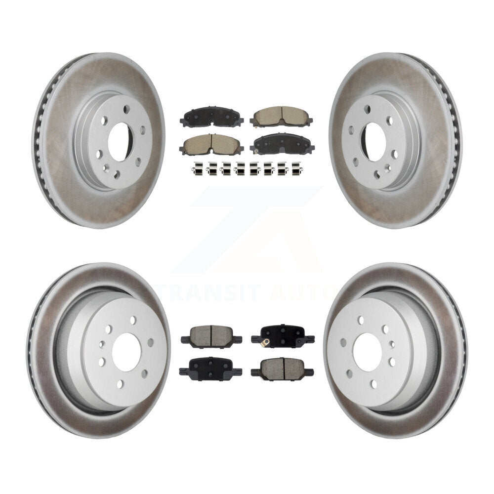 Transit Auto KGC-102738 Disc Brake Kit for 2021-2022 Chevrolet Colorado, GMC Canyon - Front and Rear