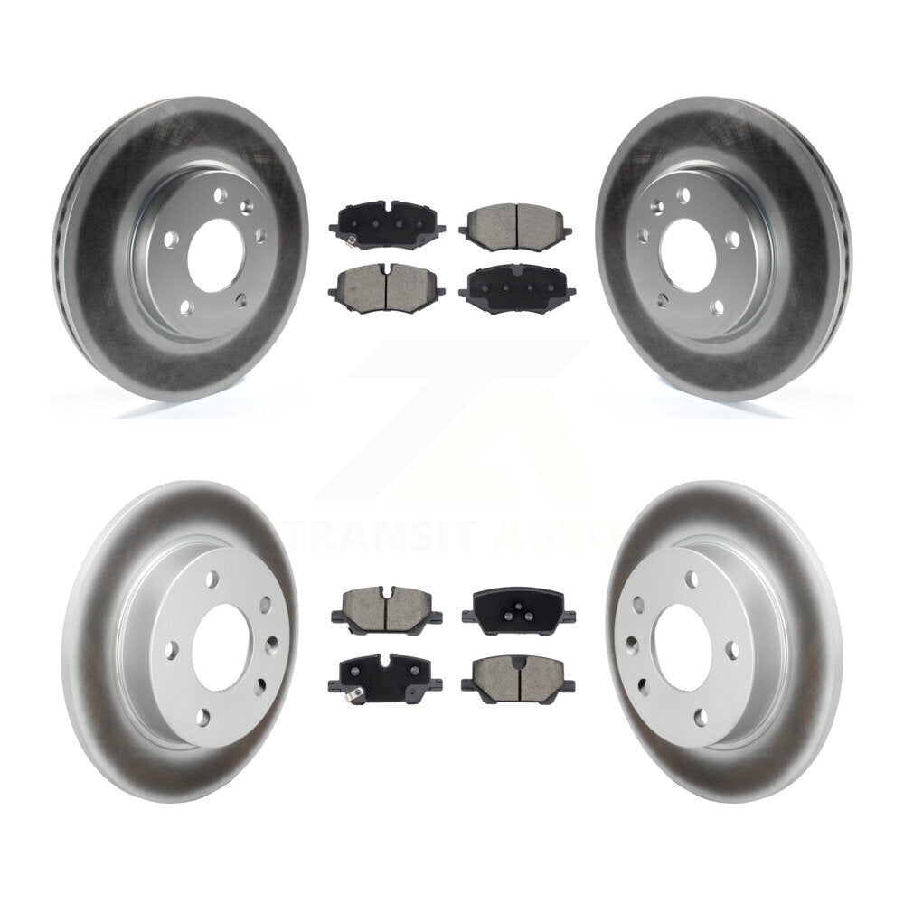 Transit Auto KGC-102741 Disc Brake Kit for 2020-2024 Chevrolet Trailblazer, Buick Encore GX - Front and Rear