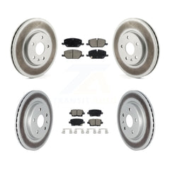Transit Auto KGC-102748 Disc Brake Kit for 2020-2023 Buick Envision, Cadillac XT4 - Front and Rear