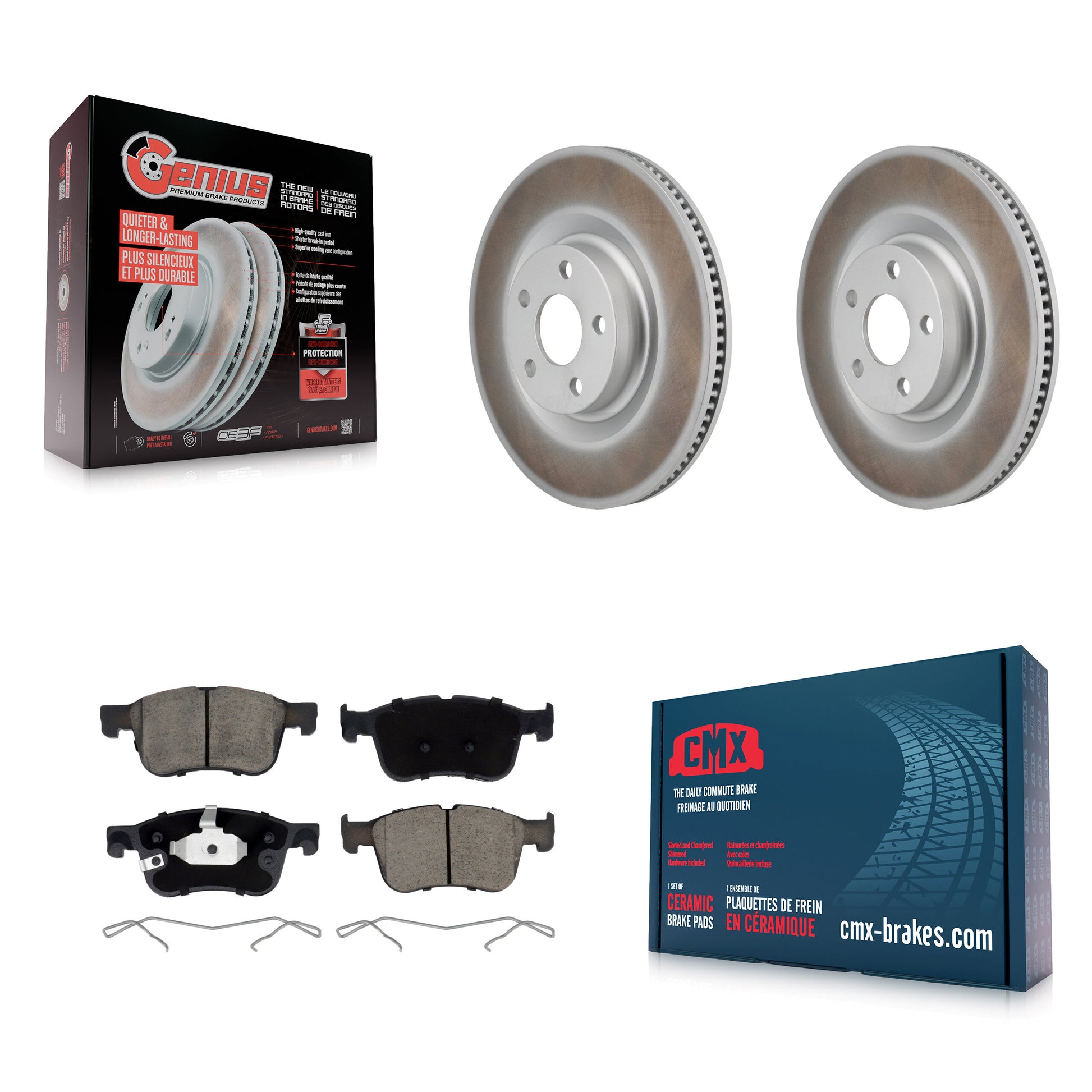 Transit Auto KGC-102756 Disc Brake Kit for 2022-2023 Ford Maverick - Front