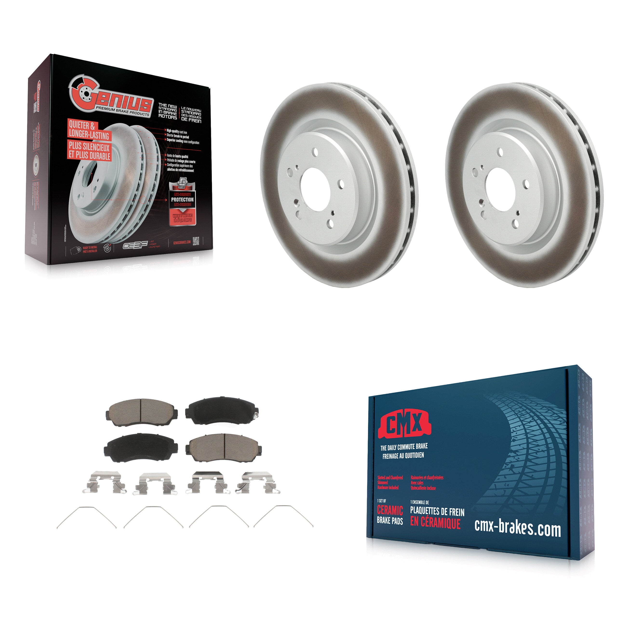 Transit Auto KGC-102764 Disc Brake Kit for 2021-2023 Acura TLX - Front