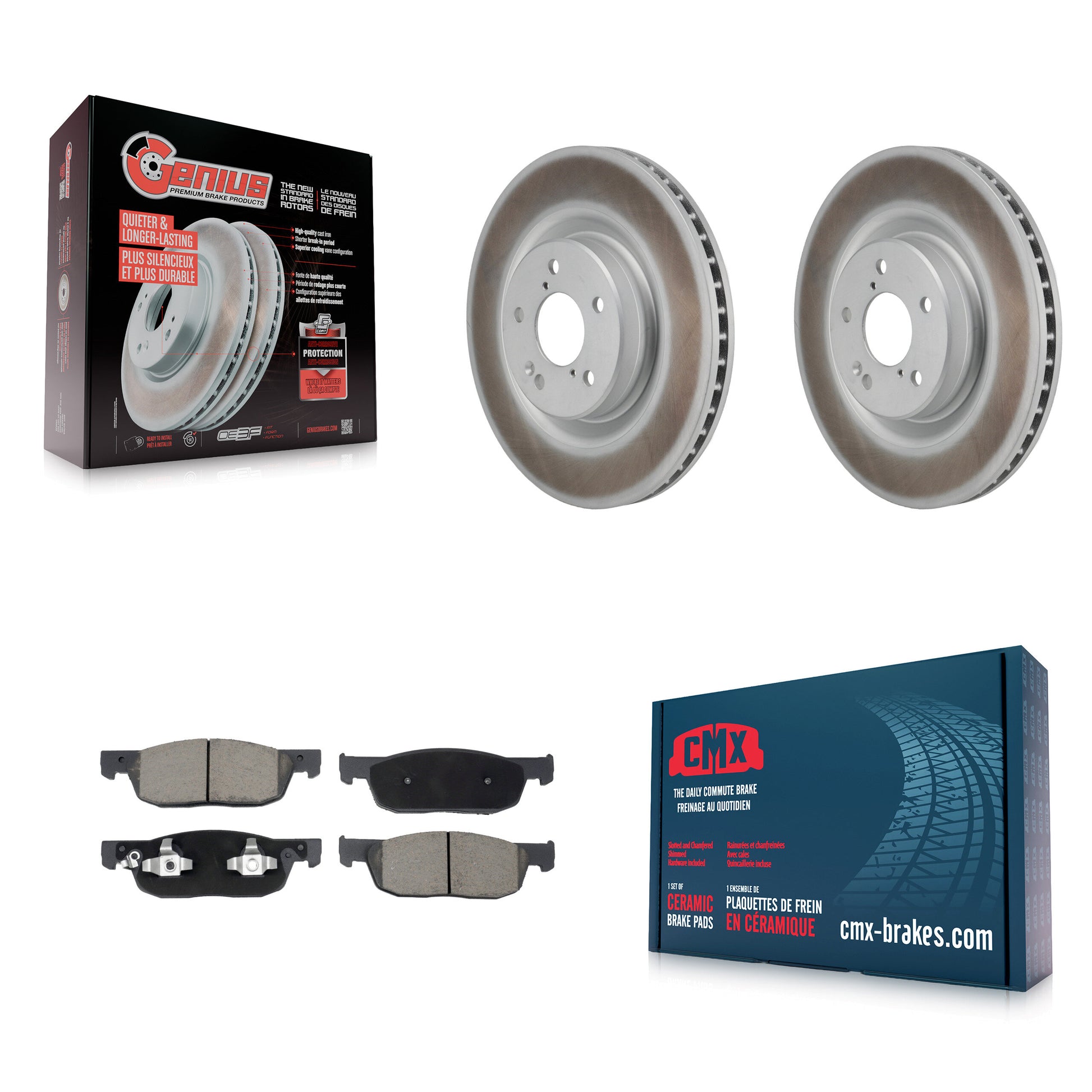 Transit Auto KGC-102765 Disc Brake Kit for 2022-2023 Acura MDX - Front