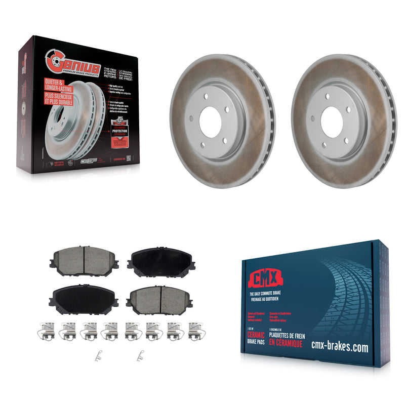 Transit Auto KGC-102767 Disc Brake Kit for 2021-2023 Nissan Rogue - Front