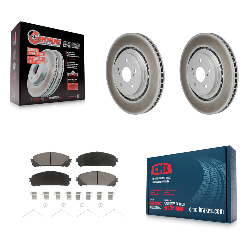 Transit Auto KGC-102768 Disc Brake Kit for 2020-2022 Toyota Highlander - Front