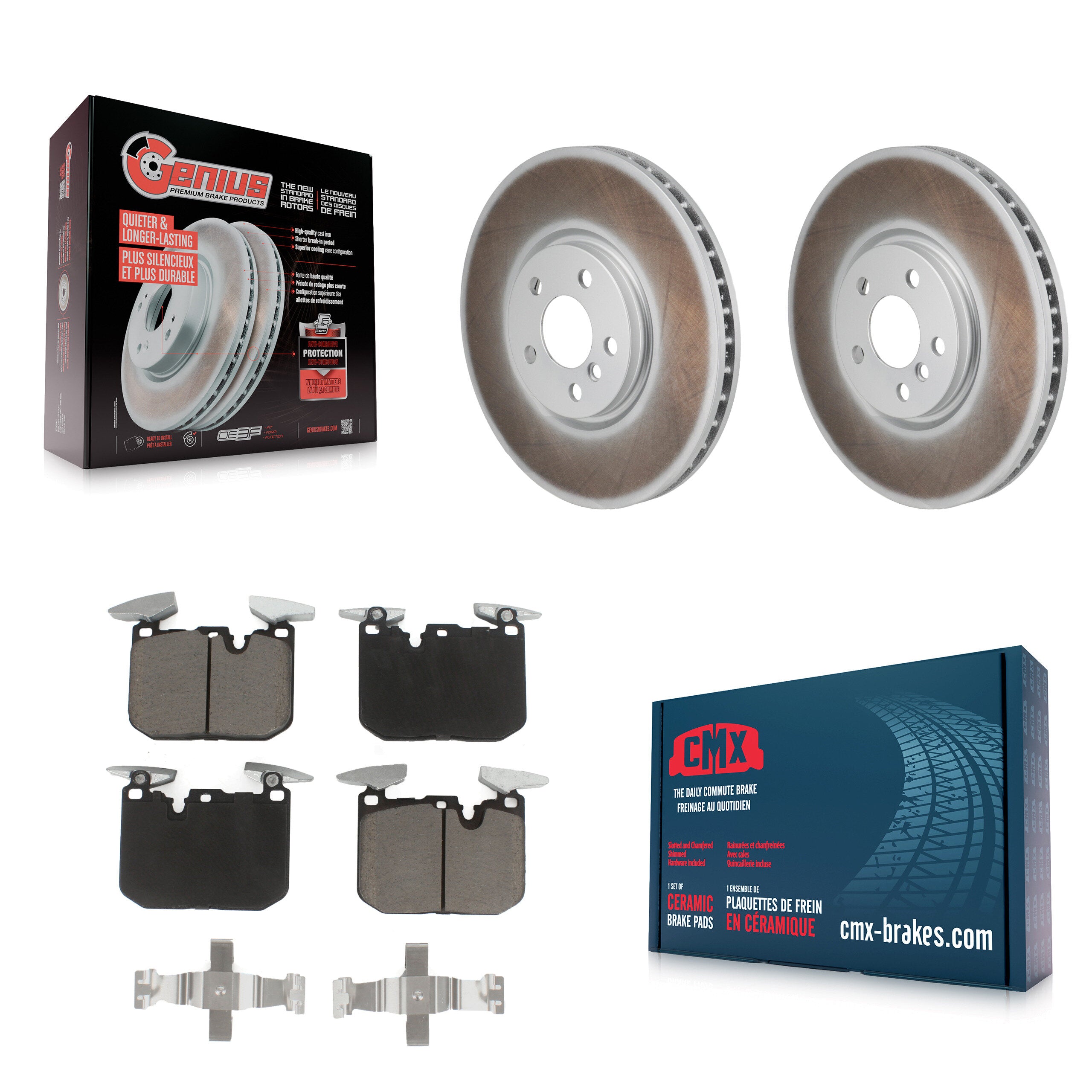 Transit Auto KGC-102774 Disc Brake Kit for 2020-2022 Mini Cooper - Front