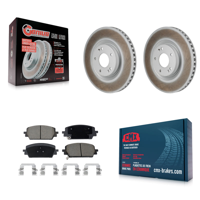 Transit Auto KGC-102777 Disc Brake Kit for 2021-2025 Hyundai Santa Cruz, Hyundai Santa Fe, Kia Sorento - Front