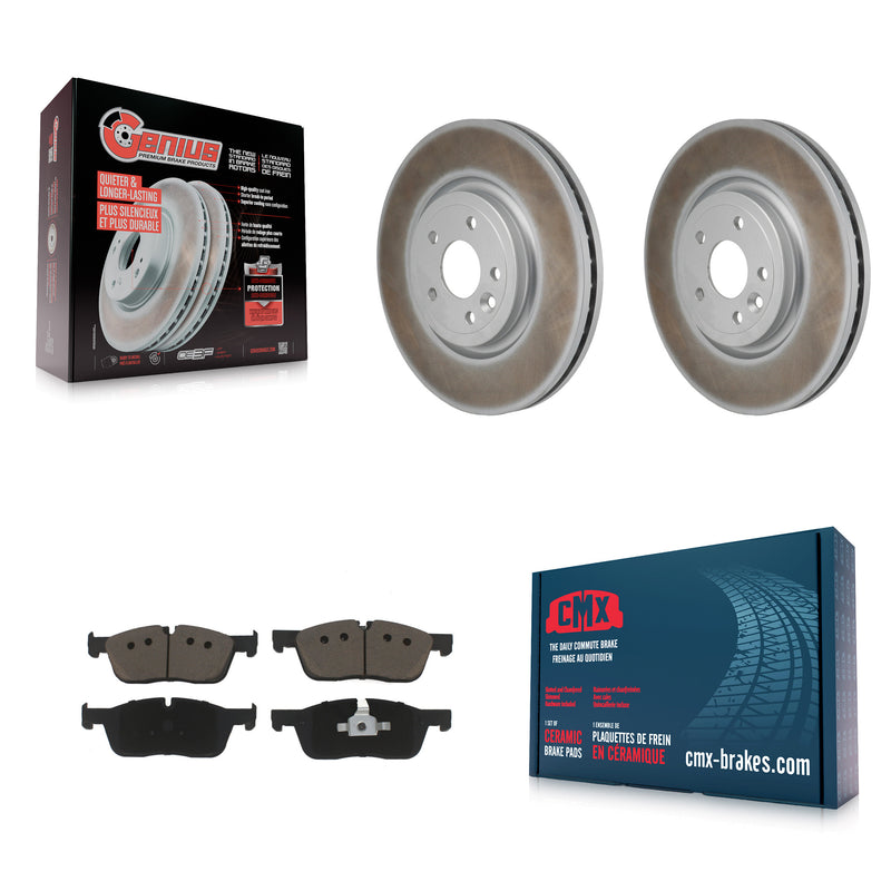 Transit Auto KGC-102785 Disc Brake Kit for 2017-2024 Jaguar XE, Jaguar XF - Front