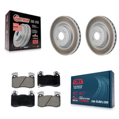 Transit Auto KGC-102798 Disc Brake Kit for 2018-2023 Genesis G70, Kia Stinger - Front