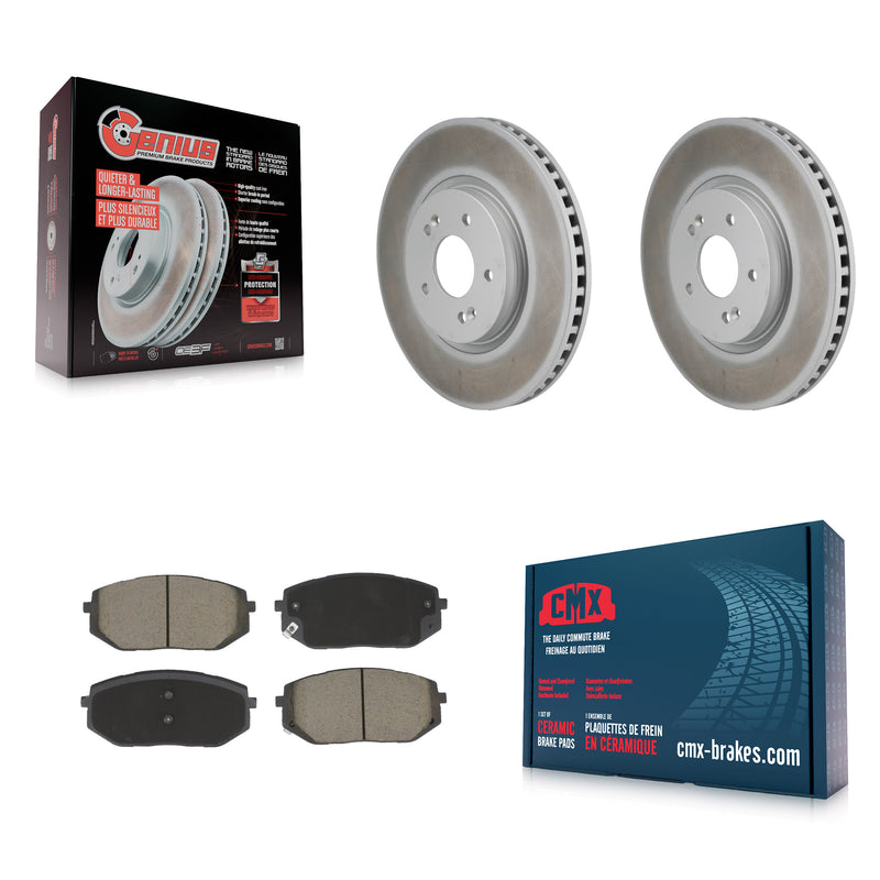 Transit Auto KGC-102804 Disc Brake Kit for 2022-2024 Kia EV6, Hyundai Ioniq 6 and More - Front
