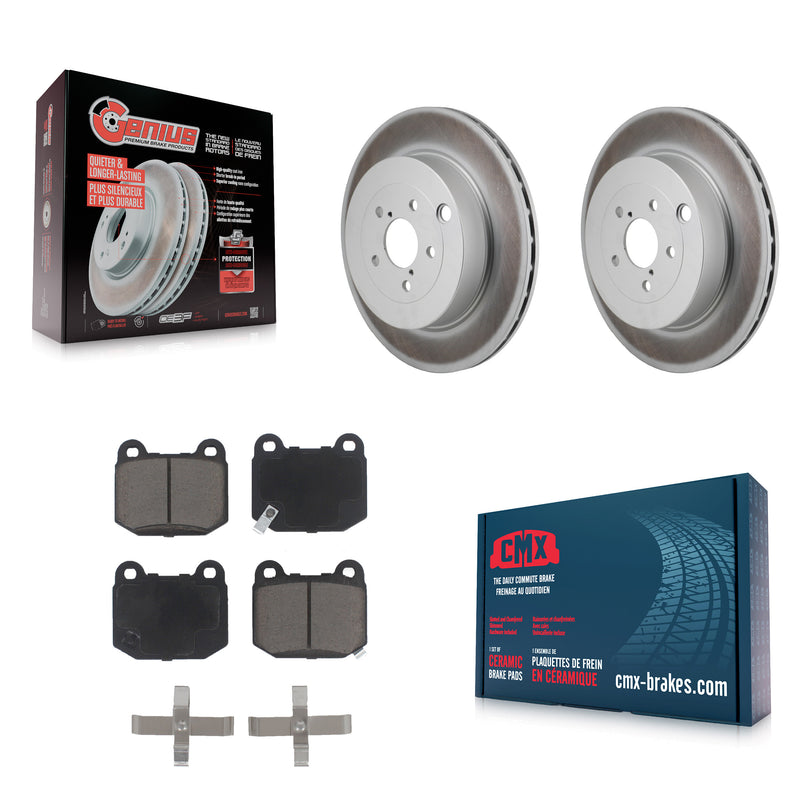 Transit Auto KGC-102810 Disc Brake Kit for 2017-2020 Toyota 86, Subaru BRZ - Rear