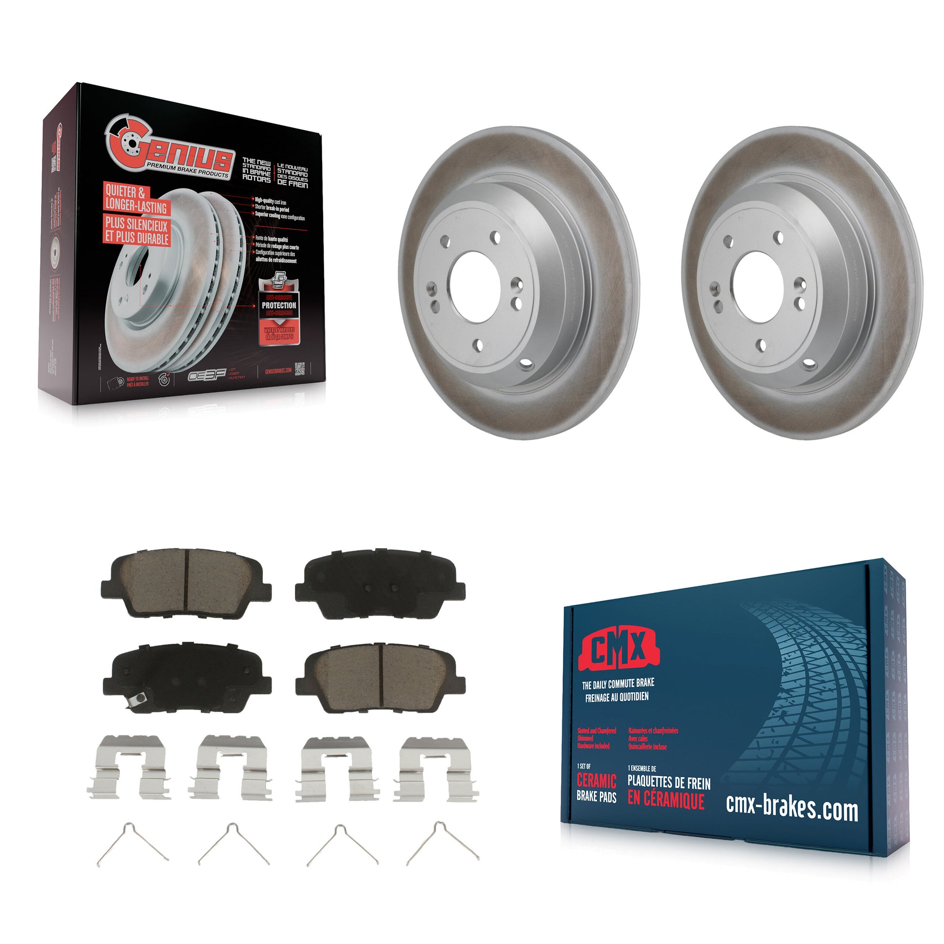Transit Auto KGC-102823 Disc Brake Kit for 2018-2023 Genesis G70, Kia Stinger - Rear