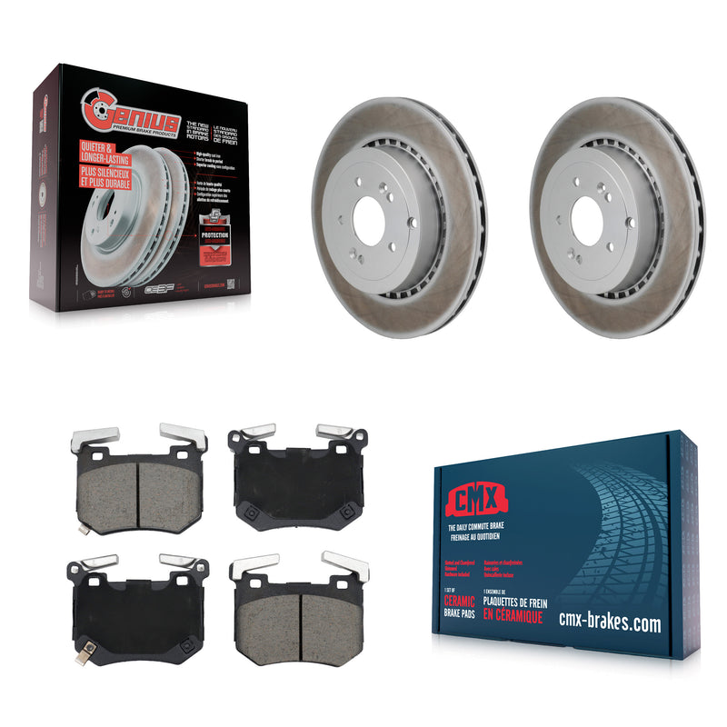 Transit Auto KGC-102824 Disc Brake Kit for 2018-2023 Genesis G70, Kia Stinger - Rear