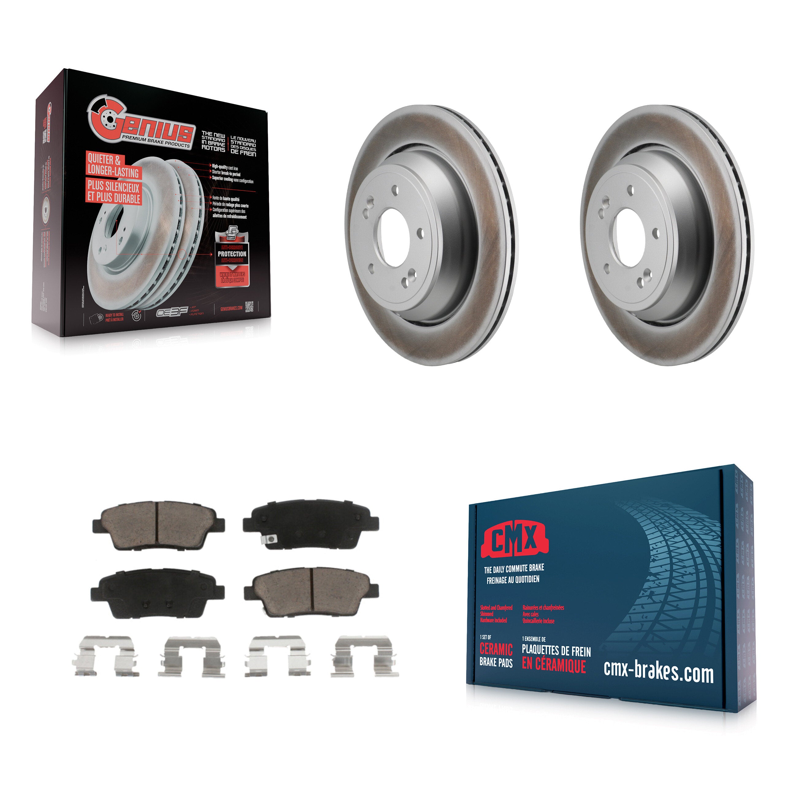 Transit Auto KGC-102828 Disc Brake Kit for 2015 Kia K900 - Rear