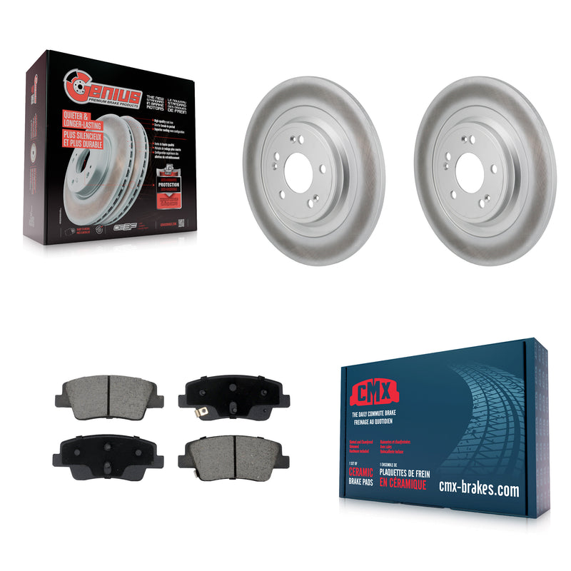 Transit Auto KGC-102838 Disc Brake Kit for 2021-2023 Genesis GV60, Hyundai Ioniq 6 and More - Rear