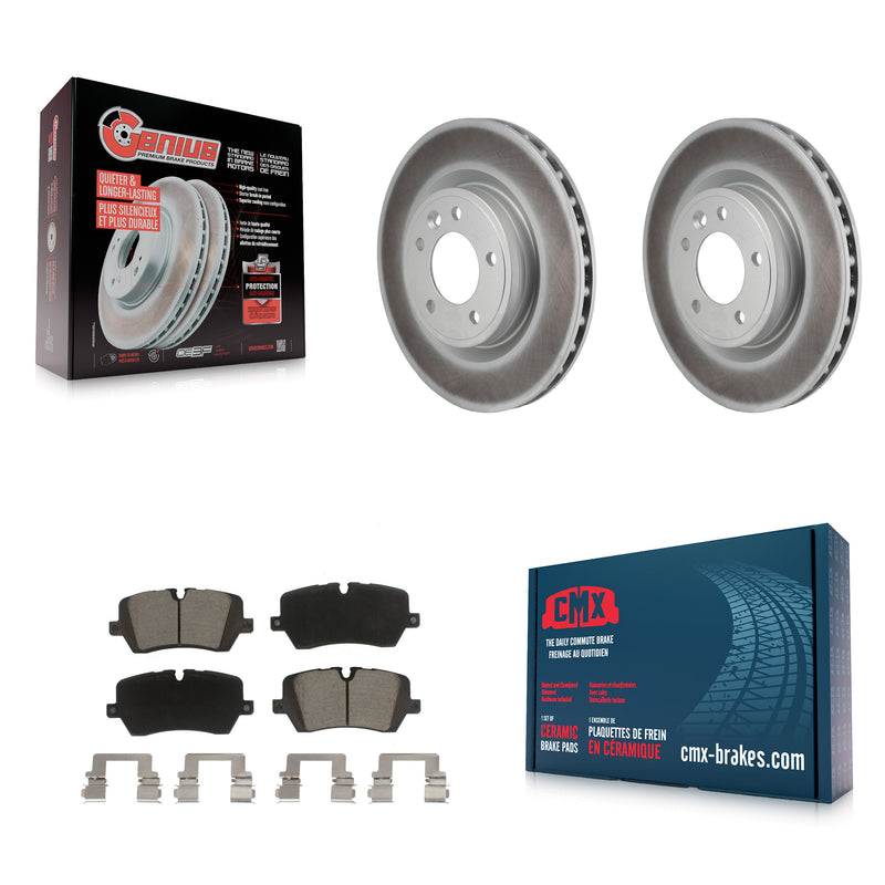 Transit Auto KGC-102843 Disc Brake Kit for 2018-2024 Land Rover Discovery, Land Rover Range Rover - Rear