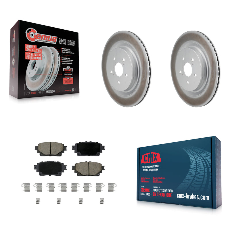 Transit Auto KGC-102855 Disc Brake Kit for 2020-2024 Lexus RX350, Lexus RX450h+ and More - Rear