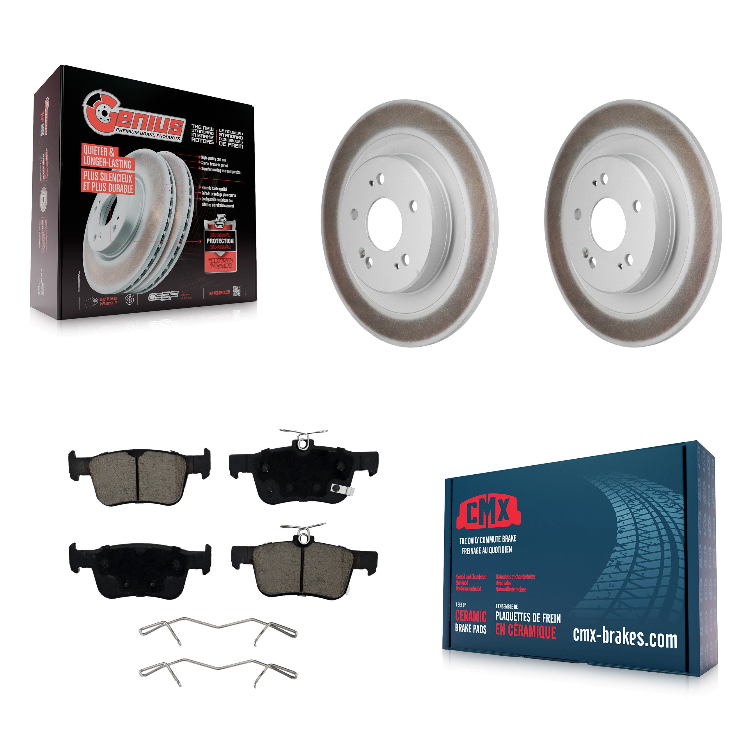 Transit Auto KGC-102861 Disc Brake Kit for 2021-2023 Acura TLX - Rear