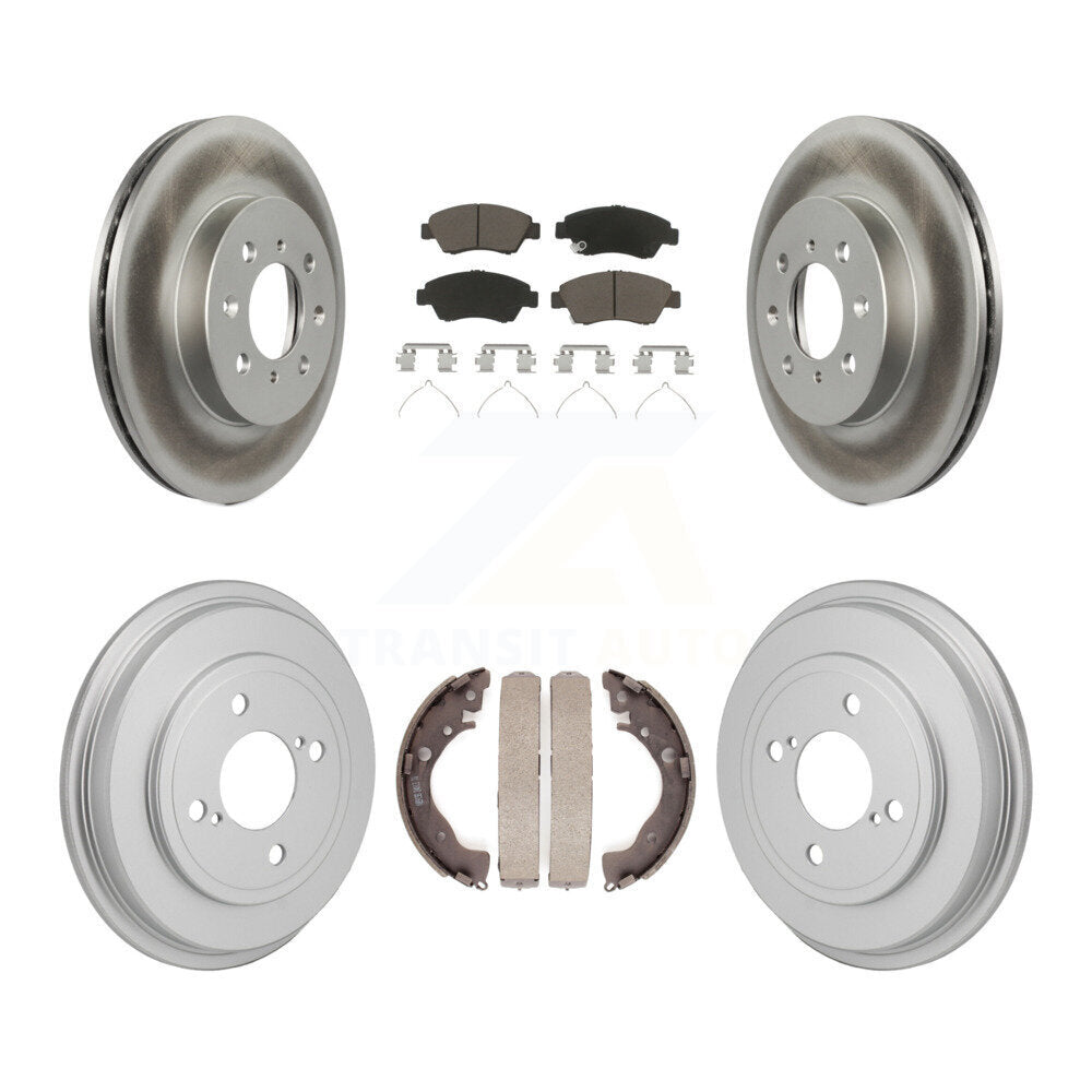 Transit Auto KGC-102863 Disc Brake Kit for 2013 Honda Fit - Front and Rear