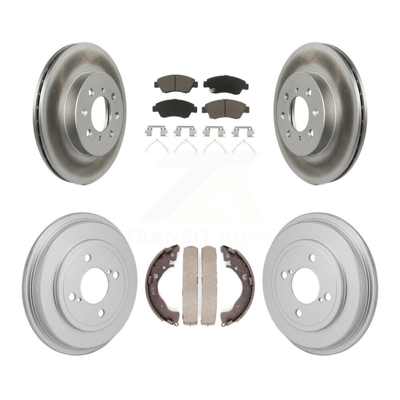 Transit Auto KGC-102863 Disc Brake Kit for 2013 Honda Fit - Front and Rear