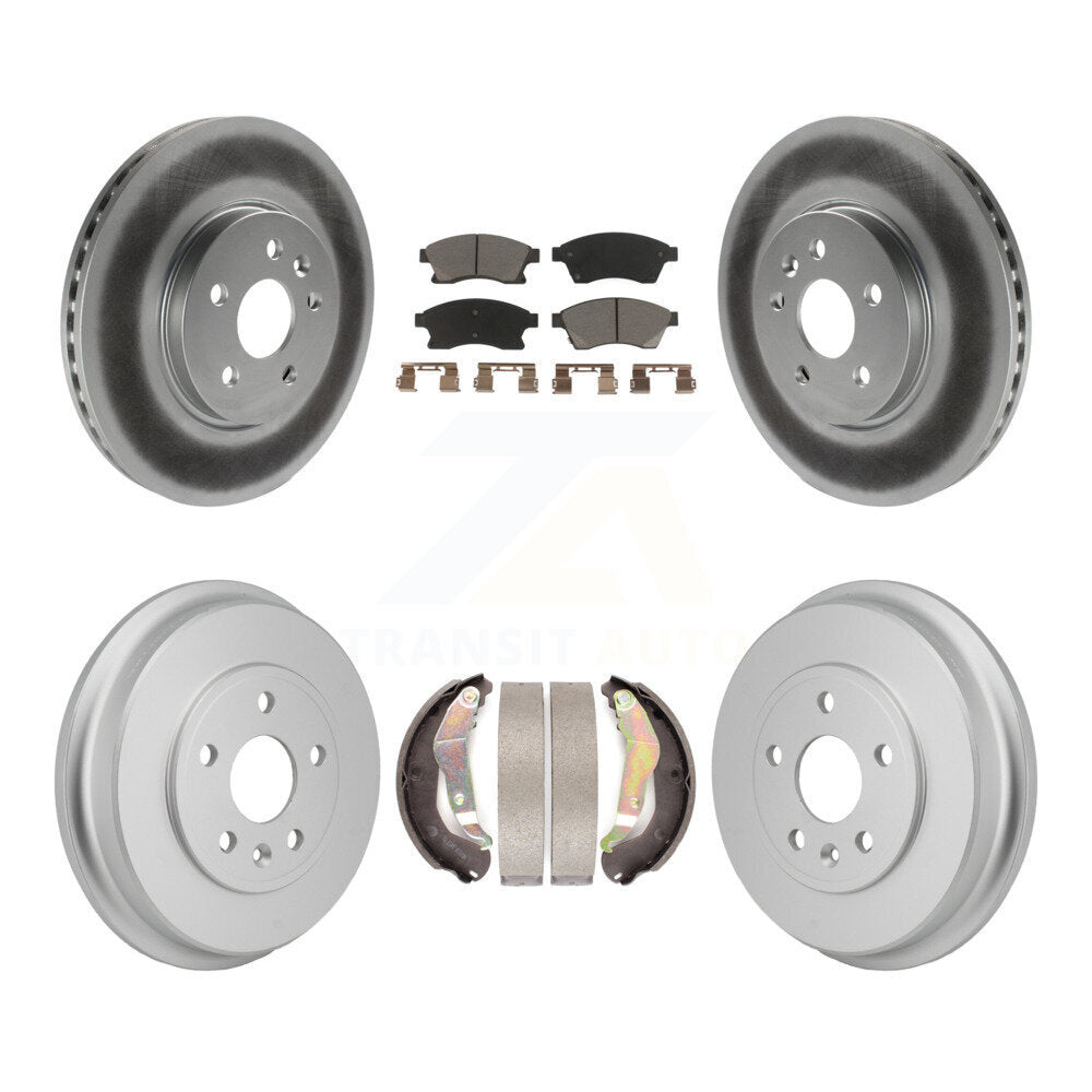 Transit Auto KGC-102867 Disc Brake Kit for 2013-2014 Chevrolet Sonic - Front and Rear