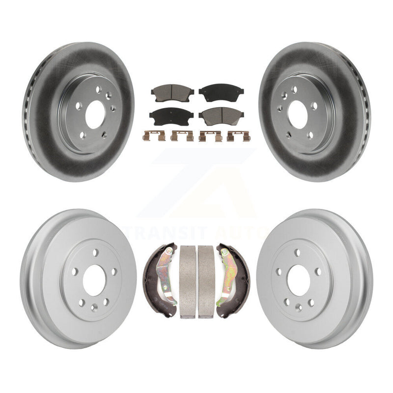 Transit Auto KGC-102867 Disc Brake Kit for 2013-2014 Chevrolet Sonic - Front and Rear