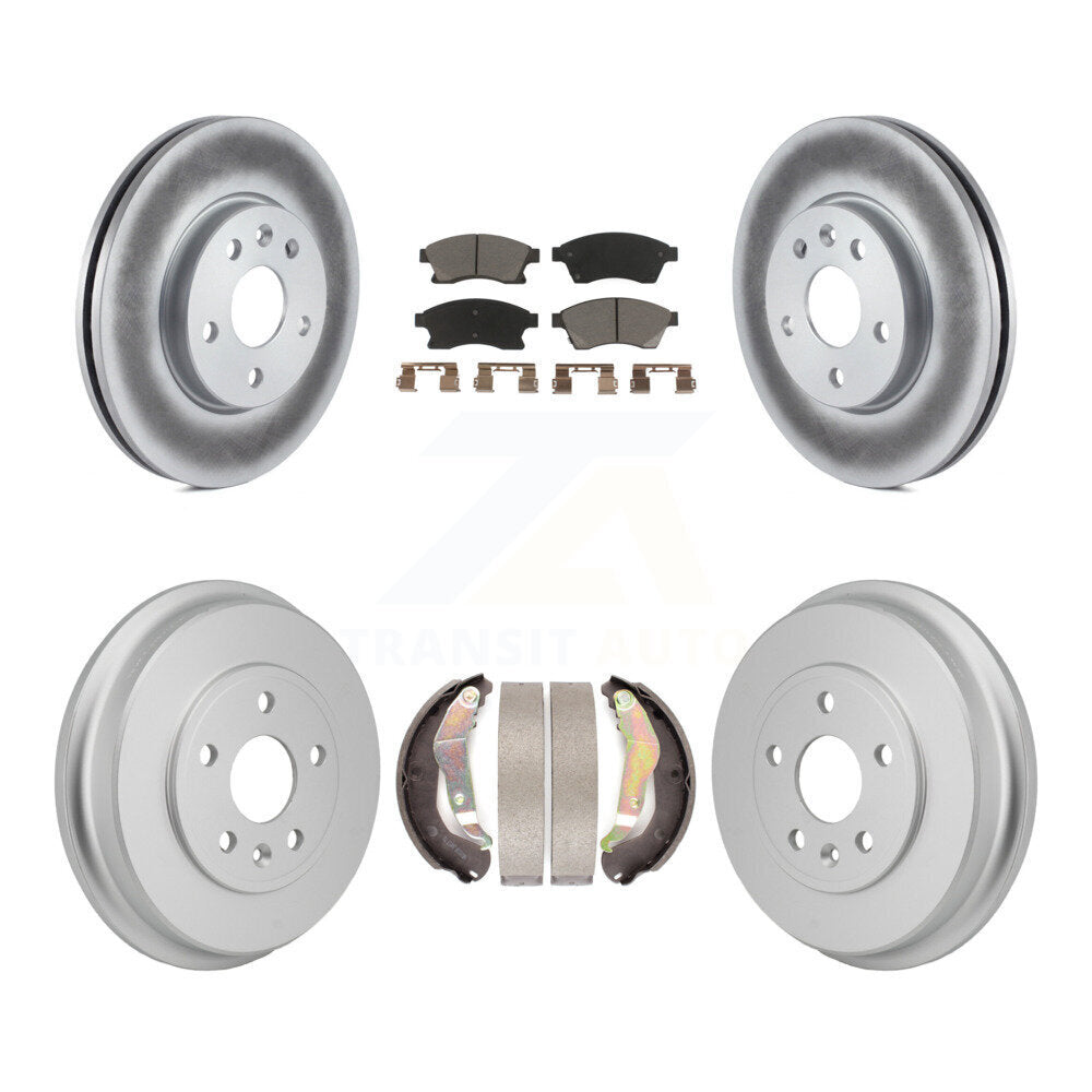 Transit Auto KGC-102868 Disc Brake Kit for 2012-2017 Chevrolet Sonic - Front and Rear