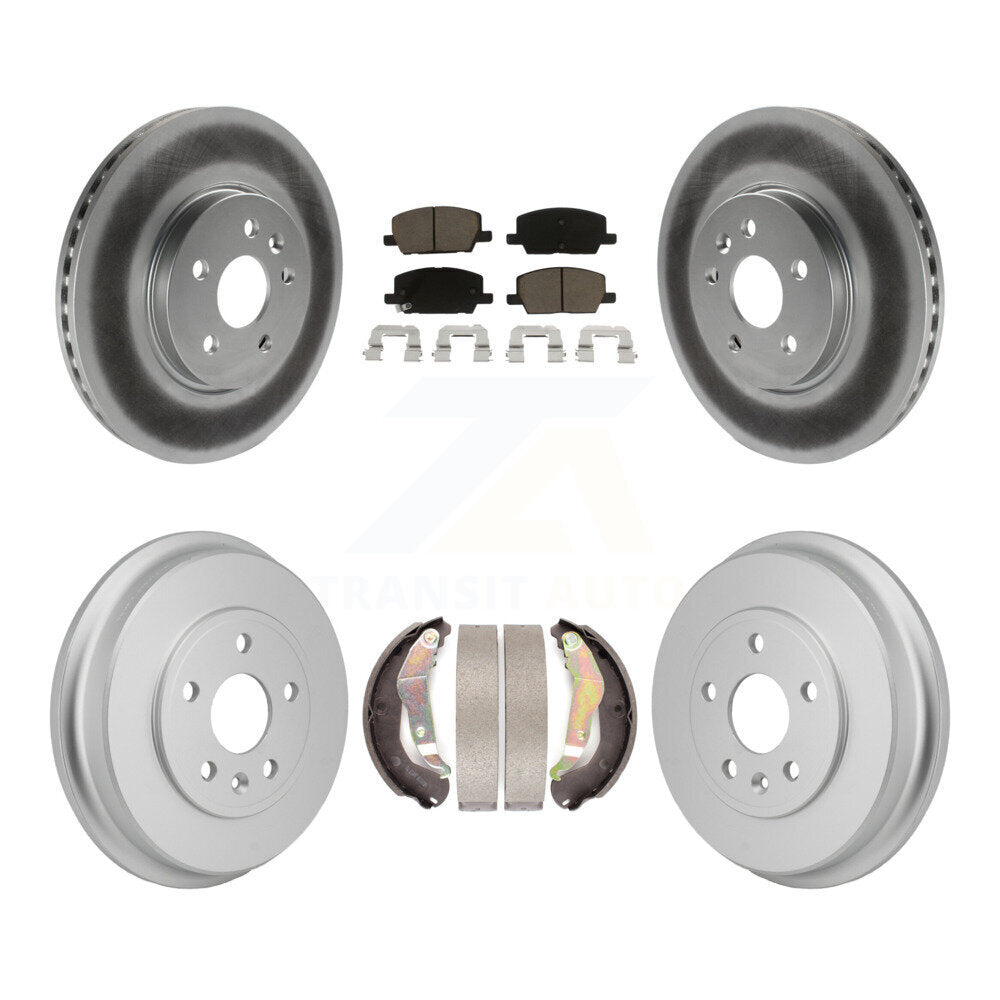 Transit Auto KGC-102870 Disc Brake Kit for 2018-2022 Chevrolet Trax - Front and Rear
