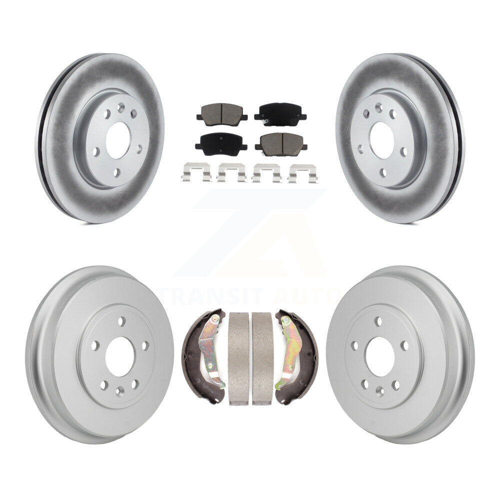 Transit Auto KGC-102871 Disc Brake Kit for 2018-2020 Chevrolet Sonic - Front and Rear
