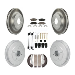 Transit Auto KGC-102874 Disc Brake Kit for 2012-2019 Nissan Micra, Nissan Versa, Nissan Versa Note - Front and Rear