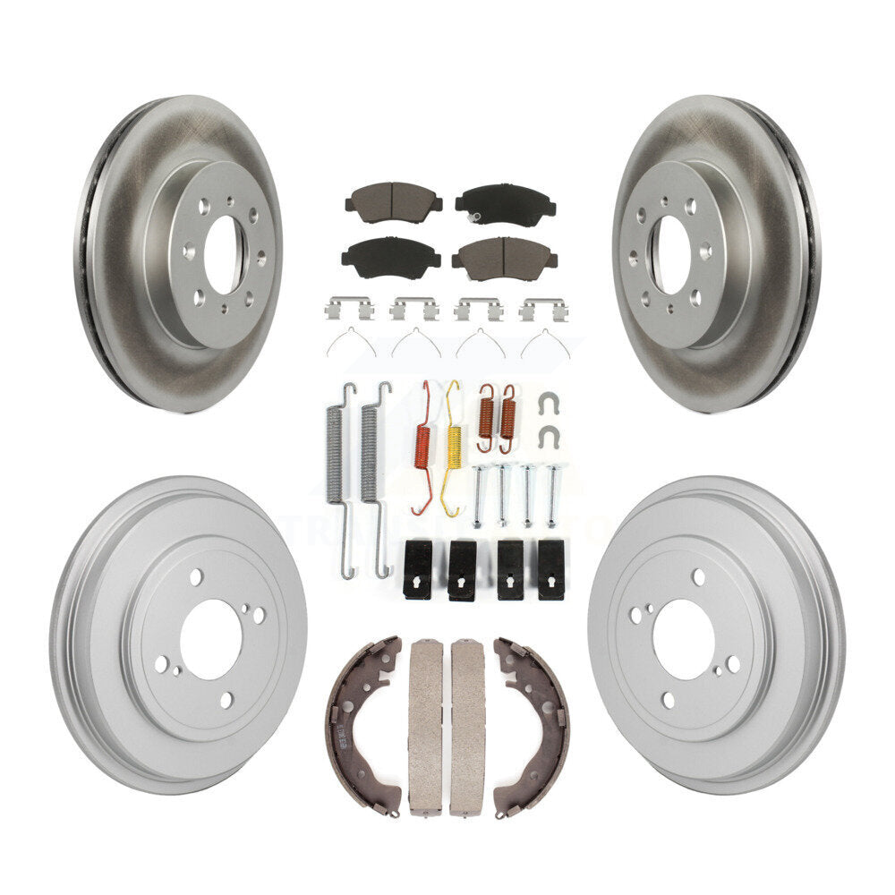 Transit Auto KGC-102875 Disc Brake Kit for 2013 Honda Fit - Front and Rear