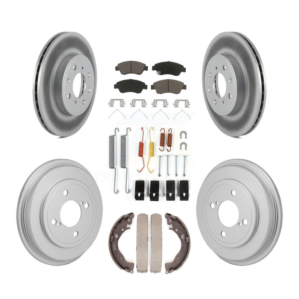 Transit Auto KGC-102876 Disc Brake Kit for 2015-2020 Honda Fit - Front and Rear