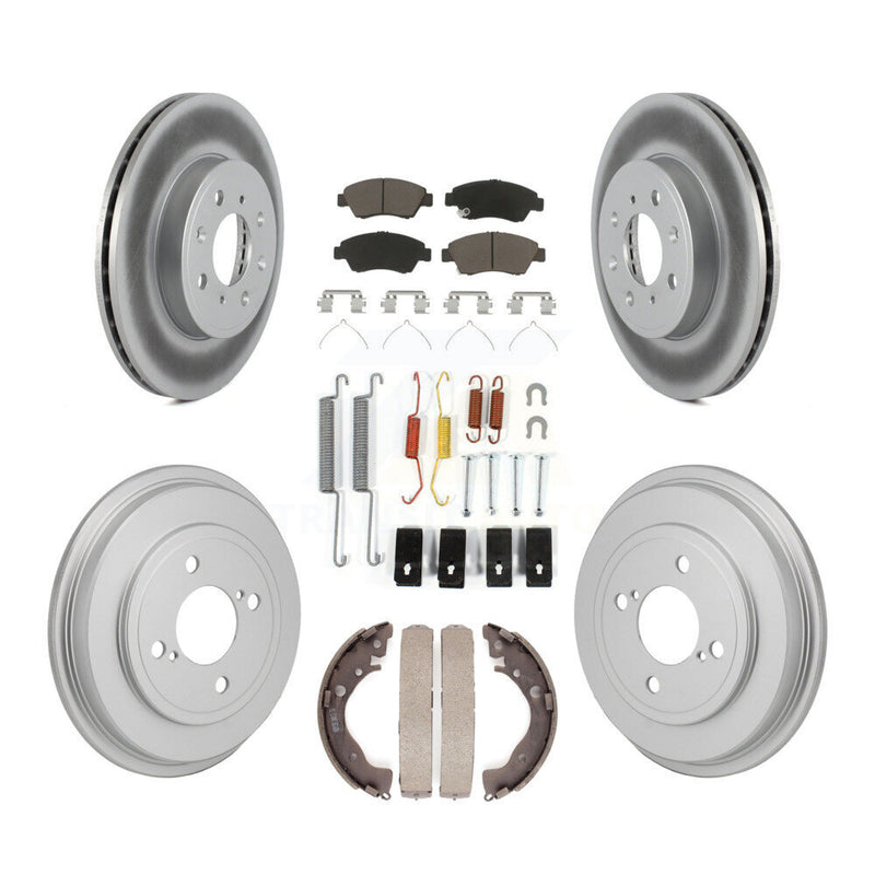 Transit Auto KGC-102876 Disc Brake Kit for 2015-2020 Honda Fit - Front and Rear