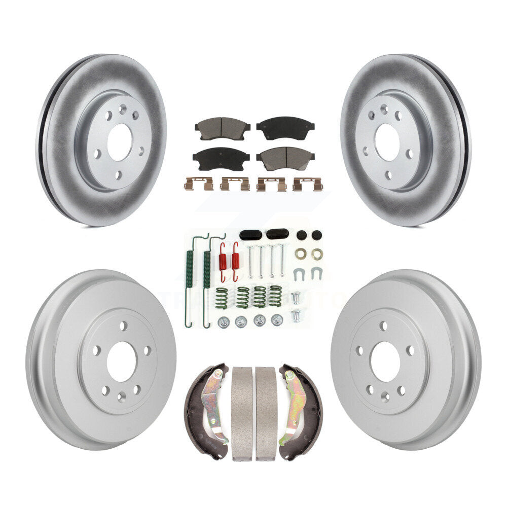 Transit Auto KGC-102877 Disc Brake Kit for 2012-2017 Chevrolet Sonic - Front and Rear