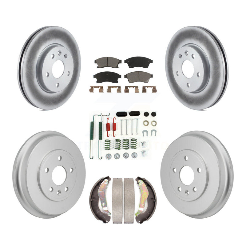 Transit Auto KGC-102877 Disc Brake Kit for 2012-2017 Chevrolet Sonic - Front and Rear