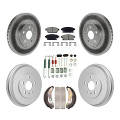 Transit Auto KGC-102879 Disc Brake Kit for 2013-2017 Chevrolet Trax - Front and Rear