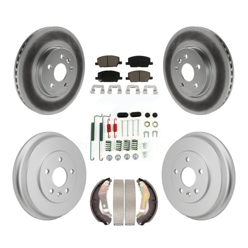 Transit Auto KGC-102880 Disc Brake Kit for 2018-2022 Chevrolet Trax - Front and Rear