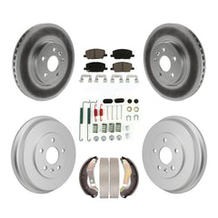 Transit Auto KGC-102880 Disc Brake Kit for 2018-2022 Chevrolet Trax - Front and Rear