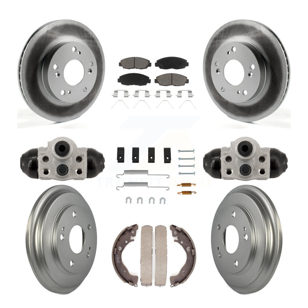 Transit Auto KGC-102883 Disc Brake Kit for 2012-2015 Honda Civic - Front and Rear