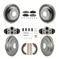 Transit Auto KGC-102883 Disc Brake Kit for 2012-2015 Honda Civic - Front and Rear